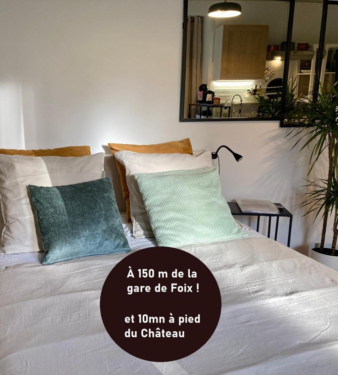Aux 4 Logis Appart-Hotel - Studio Le City - Petit Dejeuner Inclus 1Ere Nuit Foix Exterior foto
